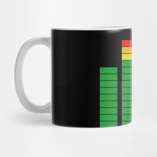 Peak and RMS - Sound Analyzer - Music Production and Engineering Mug